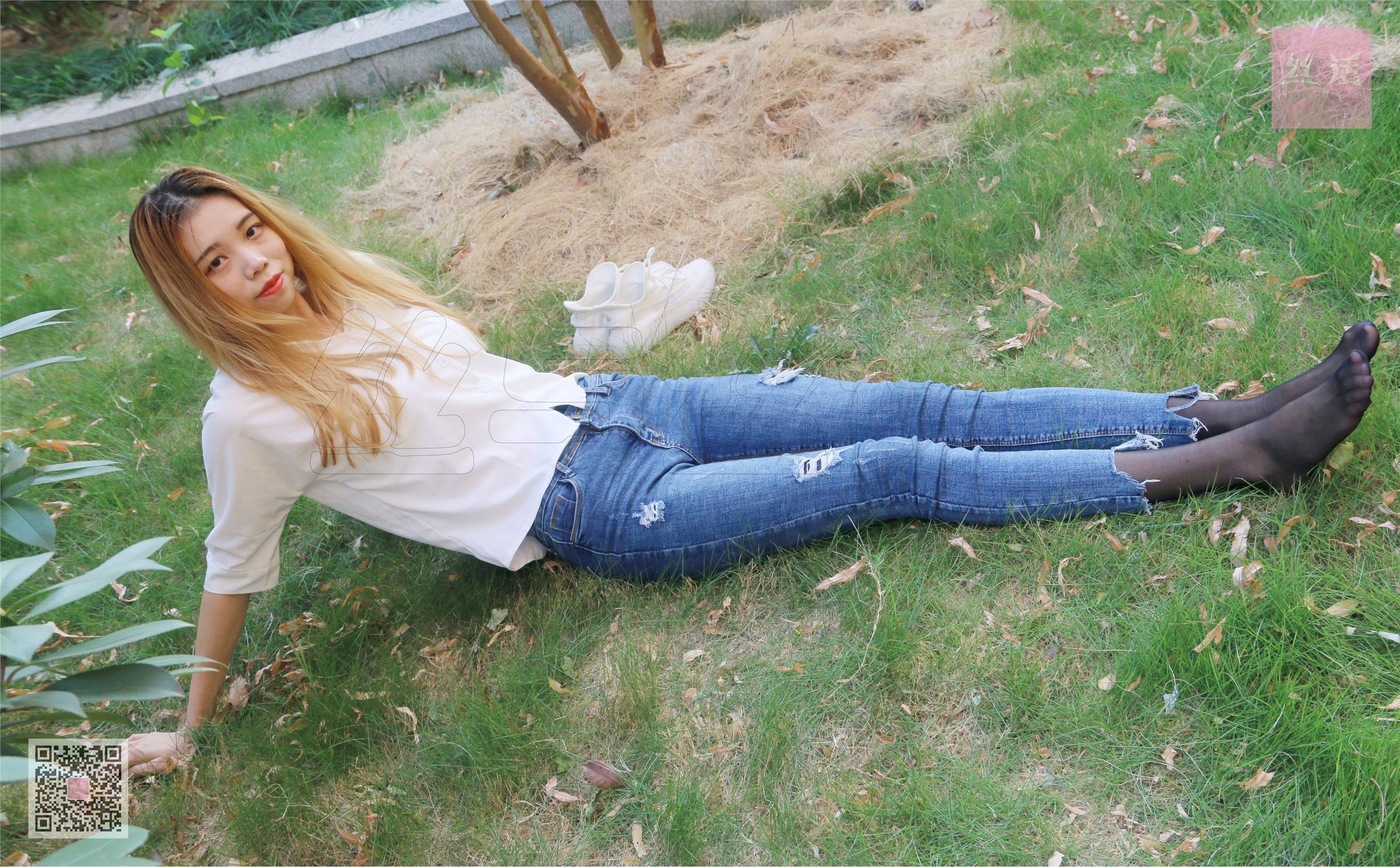 SiHua思话  SH006 婧娴 步行街偶遇库里斯